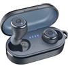 TOZO T10 Cuffie Bluetooth 5.3 con Controlli Touch ORIGX 2.0 Acustica | Suono Stereo, EQ Regolazione 55 Ore Riproduzione, Supporti Caricatore Wireless e USB Tipo C IPX8 per Sport e Viaggi