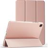 TechDealsUK Custodia intelligente per Samsung Galaxy Tab A7 Lite (8,7 pollici, 2021), sottile, leggera, magnetica, con funzione auto sleep/wake (oro rosa)