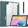 Acelive Custodia per Samsung Galaxy Tab S6 Lite 10.4 Pollici 2024/2022/2020 Clear Transparente Antiurto Cover