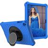 Generic Compatibile con Huawei Enjoy Tablet 2 /MatePad T10/T10S Tablet Case Supporto Rotante, Tracolla, Custodia Tablet Bambini (blu)