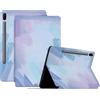 Generico DayQiQiPu Caso per Samsung Galaxy Tab S6 10,5 Pollici 2019 SM-T860/ T865 Ultrasottile con Modelli della Serie Acquerello in Pelle PU Flip Custodia Protettiva con Auto Sveglia/Sonno,05