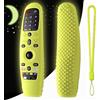 Hi Color Cover per telecomando LG AN-MR600 AN-MR650 AN-MR20GA AN-MR19BA, custodia protettiva in silicone antiurto antiscivolo per telecomando LG Smart TV (verde acceso)