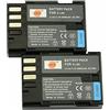 DSTE 2-Pacco Ricambio Batteria Compatibile per Pentax D-LI90 K-01 K-3 K-3II K-5 K-52K-5II K-5IIs K-7 K-7D645D 645Z
