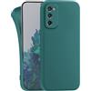 MyGadget Cover per Samsung Galaxy S20 FE - Custodia Protettiva in Silicone Morbido - Case TPU Flessibile - Ultra Protezione Antiurto & Antiscivolo Verde Oliva