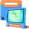 DUX DUCIS Custodia Cover per Bambini Samsung Galaxy Tab A11 / A9, Blu | 8,7 Pollici, Leggera Antiurto per Bambini, con Supporto Pieghevole, Ideale per Apprendimento/Intrattenimento