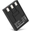 CELLONIC Batteria compatibile con Canon Digital IXUS II, 750, 700, NB-3L | 750mAh, 3.7V, Ioni di Litio per Canon Digital IXUS i, PowerShot SD100, SD20, i5, Digital IXUS IIs, 30, NB-3LH