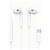PIJJWY Auricolari in-ear USB C con mic e controllo del volume,cuffie Hi-Fi stereo | Cuffie USBC microfono integrato e controlli volume;basso potente,isolamento acustico per musica,gaming,smartworking e ufficio