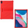 AKNICI Custodia Silicone per TCL NXTPAPER 12 Pro/XPPen Magic Drawing Pad/UGEE UT1/ UGEE UT1 Pro Tablet 12.2 Pollici, Protettiva Cover con Supporto Integrato, Rosso