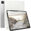 EAZY CASE - Coperchio di protezione per Apple iPad Pro 12,9 (2018/2020/2021/2022) Smart Cover Tablet Smartcase per alzarsi in piedi, con funzione di stand Sleep Wake Up, in pelle sintetica, Bianco