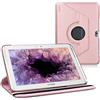 kwmobile Cover compatibile con Samsung Galaxy Note 10.1 N8000 / N8010 - Custodia Cover per tablet rotazione 360° stand similpelle - Protezione Tab Pad
