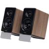 Edifier Altoparlanti compatti da tavolo M60 2.0, per PC/Laptop/Computer, Bluetooth v5.3, USB C e AUX da 3,5 mm, certificati wireless ad alta risoluzione, 66 W RMS, per musica e giochi, coppia con