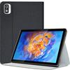 YGoal Custodia per Blackview Tab 16 - Slim Sottile Leggera in PU Pelle e TPU Back case Folio Cover Protettiva Case per Blackview Tab 16 Tablet, Nero