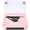 LICAEVEY Lettore CD Portatile con Doppi Altoparlanti Stereo, Cuffie Bluetooth 5.3 Ricaricabili LCD per Casa, Auto, Supporto Esterno, Riproduzione in Loop di Ingresso CD AUX USB (PINK)