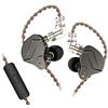 CCA KZ ZSN Pro Monitor in Ear con Driver Dual 1BA 1DD, Auricolari HiFi Bassi Potenti, Cuffie con Suono ad Alta Chiarezza Cablate con Cavo Rimovibile