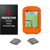Chooee 4D Custodia in Silicone Per Compatibile Garmin Edge 830 Cover Protettiva in Silicone Nera/Rossa/Arancione/Blu con Protezione per lo Schermo.Arancione