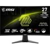 MSI MAG 27C6F Monitor Gaming Curvo 27 - FHD (1920 x 1080), 180Hz/0,5 ms, pannello VA 1500R - Adaptive-Sync, connettività DisplayPort 1.2a, HDMI