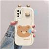 hdqICase Custodia Cartone 3D Compatibile con Huawei P30Pro/P30Pro New Edition | Cover TPU con Bordi Curvi Antiurto,con Simpatici Conigli,Rane e Orsi
