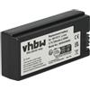 vhbw batteria sostituisce Sony NP-FC10, NP-FC11 per fotocamera (700mAh, 3,6V, Li-Ion)