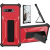 bojioderf Custodia per Asus Rog Phone 3 Coque Custodia Case Ibrida [Con protezione dello schermo in vetro temperato] [supporto magnetico pieghevole] [resistente alle impronte digitali smerigliato] Rose