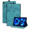 Succtopy Custodia iPad Air 5/4 (10,9-Pollici, Modello 2022/2020, 5a/4a Generazione) Cover in Pelle PU Flip Portafoglio con Porta Penna Custodia con Funzione di Supporto iPad Air 5/4 - Verde Chiaro