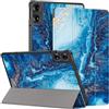 HEISHAYU Custodia per Xiaomi Redmi Pad Pro/Pro 5G / Poco Pad 12.1 Pollici 2024, Cover con Auto Sleep/Wake, Z-Onde