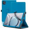 Envibe Custodia per TABWEE W90 11 Pollici, Cover Tablet TABWEE W90, Copertura Protettiva Pieghevole con Supporto per Matita e Cinturino da Polso, Protezione Completa. (Azzurro)