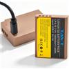 TAVT 2 batterie LP-E10 con porta di ricarica di tipo C per Canon EOS 1100D 1200D 1300D, 1500D 2000D 3000D 4000D, Rebel T3, T5, T6, T7, T100, Kiss X50, X70 X80, X90