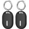 GIOPUEY 2 Pezzi Cover Compatibile con Xiaomi Tag, Cilicone Custodia, Ultrasottile Case Cover, Antiurto, Resistente ai Graffi - Nero