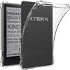 BoerHang Cover Compatibile con Xteink X4 Cover Posteriore in TPU Morbido, Design Ultrasottile, Protezione Airbag, Custodia Protettiva Trasparente.Trasparente