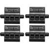 Gugxiom Blocco Batteria, Professionale Facile da Sostituire Aspetto Compatto Resistenza All'usura Pulsante Blocco Batteria per Baofeng UV 5R UV 5RA UV 5RB UV 5RC UV 5RE BF F8HP (10 PCS)