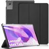 DUX DUCIS Custodia per Lenovo Idea Tab Plus/Tab K12 12,1 Pollici 2025, Nero | Ultra Sottile, Folio Stand, Protettiva Tablet Cover, Auto Sveglia/Sonno