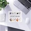 Generic Divertente tappetino per mouse con gatto, per amanti dei gatti, regalo per mamma e signora, tappetino per mouse per casa, ufficio, dormitorio, computer portatile, accessori da scrivania, 21 x 18 cm