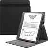 HoYiXi Custodia universale per 11 pollici Kindle Scribe (2025 Release),Compatibile 10,3 pollici Remarkable 2(2020 Release),Cover pieghevole con verticale Flip Stand e Portamatite - nero