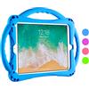 TopEsct Custodia per iPad 9.7 2018/2017/ iPad 6a/5a Generazione,Antishock con Maniglie e Piedistallo,Perfetto Anche per iPad Air,iPad air2 Cover Bambini(iPad 9.7, Blu)