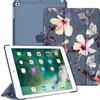 FINTIE Cover per iPad 9,7 Pollici 6a Gen 2018 / 5a Gen 2017 | Sottile Leggero Semi-Trasparente Custodia Case con Auto Sveglia/Sonno, Blooming Hibiscus