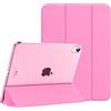 MoKo Custodia per iPad (A16) 11a Gen 2025 /iPad 10a Gen 2022, Colore Peonia | Cover Custodia per iPad 11/10.9 Pollici,Protettiva per Supporto Ultrasottile con Copertura Posteriore Traslucida in PC Rigido