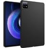 MGUEIAO Cover Compatibile con Xiaomi Pad 6/Xiaomi Pad 6 Pro, Custodia Morbido TPU Silicone, Antiurto Matte Case,Black