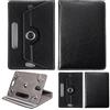 Mobile Stuff Custodia universale per tablet da 8 pollici, con supporto multiangolare e stampa a portafoglio, compatibile con tutti i dispositivi Samsung da 8, Lenovo, Apple, Toshiba Android tablet tablet (nero)