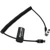 Alvin's Cables PD USB-C Type-C a Blocco DC 12 V Cavo di alimentazione Avvolto per Blackmagic Video Assist | Atomos Shogun| per SmallHD| per Feelworld Monitor