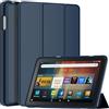 Sonlaryin Custodia per tablet Fire HD 8 & HD 8 Plus (12/10° Gen, 2024/2022/2020), non per TCL, Sonlaryin, tripla custodia pieghevole in pelle e TPU posteriore per tablet Fire HD 8 Kids Pro, auto sonno/sveglia,