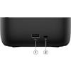 HP USB-C Docking Station 100W G6 Multiporta con cavo - HDMI 2.1, 2X DisplayPort 1.4, 3X USB-A, USB-C, RJ45, Audio, compatibile con myHP, Windows, macOS e Chrome OS - Esclusiva Amazon