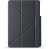 Generic Smart Tablet Case per Huawei Matepad 11.5 pollici S TGR-W09 TGR-W10 (2024 Release), Custodia magnetica sottile con supporto a tre pieghe, supporto per matita, accensione e spegnimento automatico (nero
