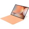 Samsung Smart Book Cover Custodia per tablet a libro posizionabile con doppia visualizzazione per Galaxy Tab S9 Ultra | Tab S10 Ultra, Arancione