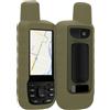 kwmobile Cover in silicone compatibile con Garmin GPSMAP 66sr / GPSMAP 67 - Custodia protettiva antiscivolo compatibile con dispositivi GPS di navigazione - Protezione navigatore