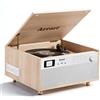 Arrari MC-278 legno DAB+/FM vinile AT-3600L CD/MP3 USB reg cassette 36W