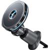 Generic Supporto magnetico universale regolabile wireless per telefono, 15 W, staffa di ricarica rapida per auto, viaggi, pendolari quotidiani, design per iPhone (nero)
