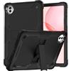 Vakarey Bambini Cover per Honor Pad 10/Pad 20 Pro 12.1 Pollici,Nero | Custodia Tablet Antiurto con Supporto,Protezione Robusta