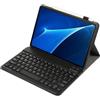 leleyo Custodia con tastiera per Samsung Galaxy Tab A 10.1 pollici (T580/T585) Smart Cover magnetica con tastiera Bluetooth wireless rimovibile per Samsung Galaxy Tab A 10.1 (2016), nero