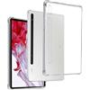 REY Cover in Gel TPU Anti-Shock per Samsung Galaxy Tab S8 11, Morbido Silicone Custodie Protettivo Case, Anti-Scratch, Protettiva Sottile Back Cover