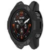 GIOPUEY Cover per Garmin fenix7X PRO/Garmin Epix PRO 51mm, TPU Silicone Premium Morbido e Leggero Protettiva Case Cover, Antiurto&Caduta Custodia - Black